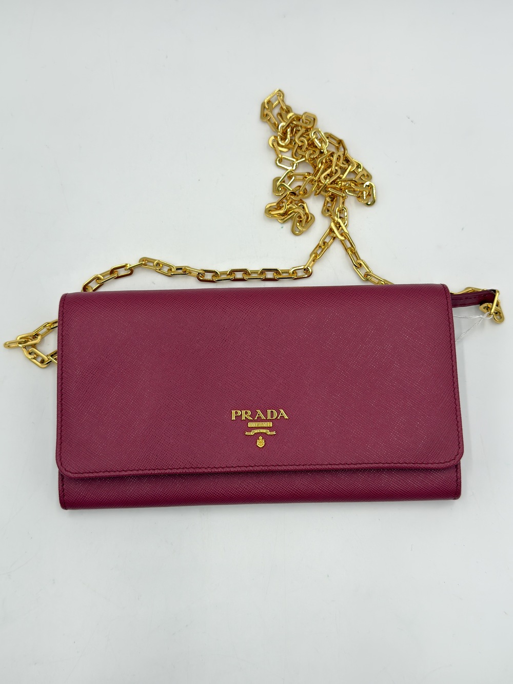 Prada Saffiano Wallet on Chain